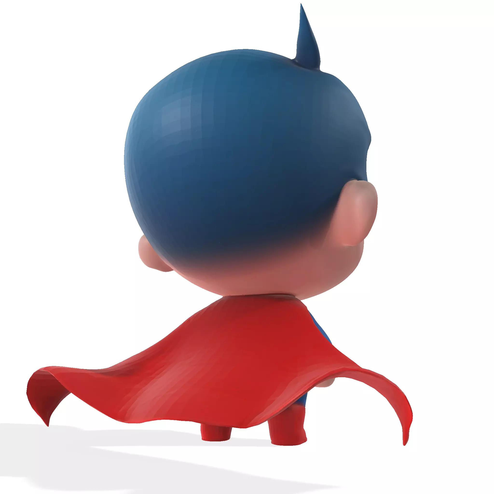 Cute Superhero 3D Model STL OBJ FBX GLB  3D print model_11