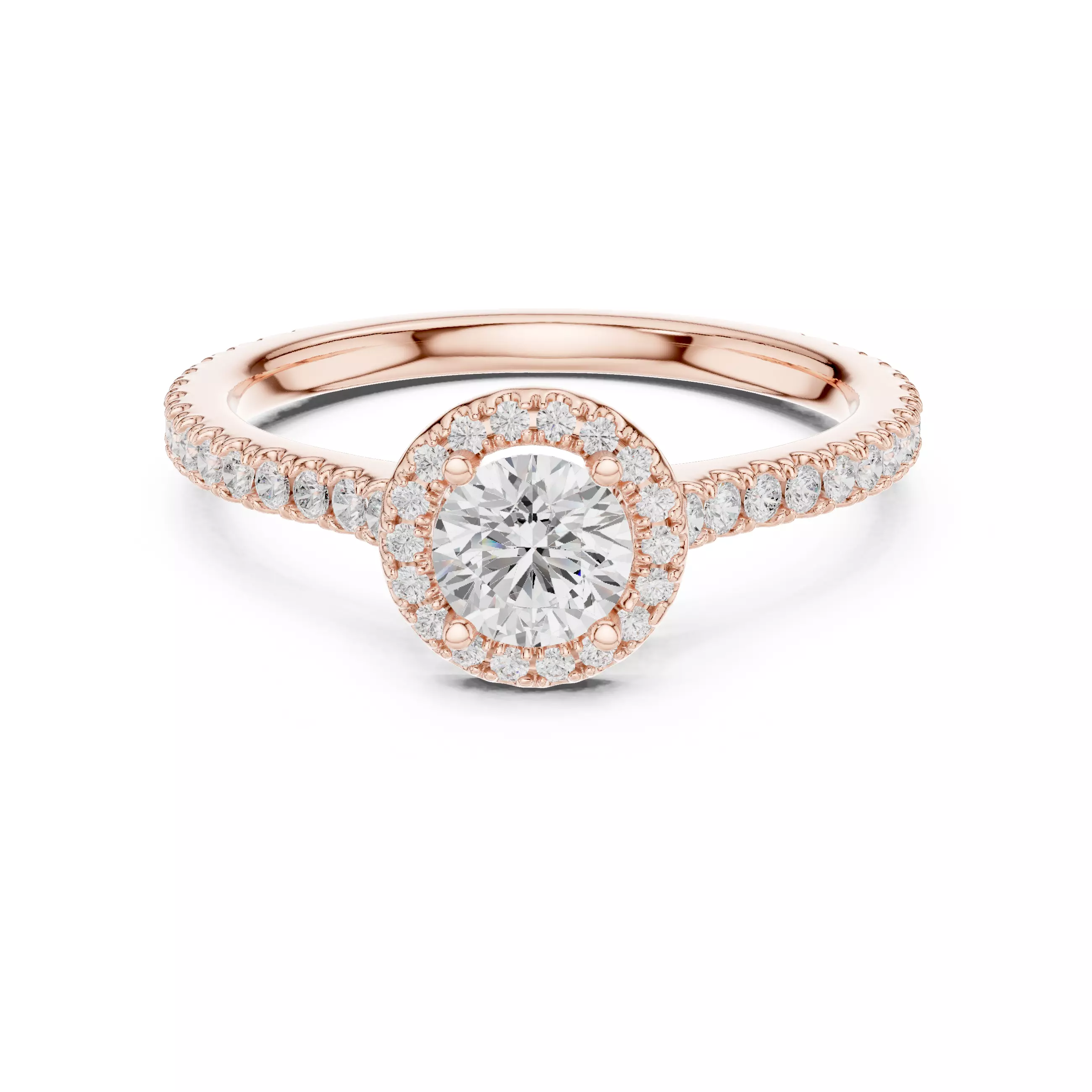 Halo Solitaire Ring 3dm stl renders animation videos details 3D print model