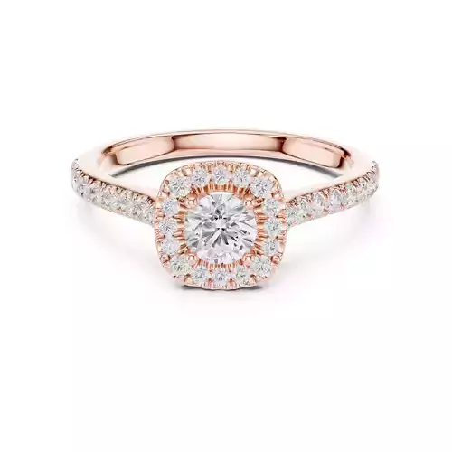 Halo Solitaire Ring 3dm stl renders animation videos details 