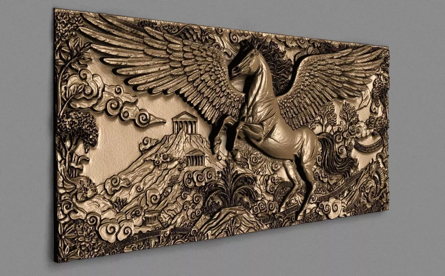 Pegasus CNC STL Model 3D print model_5