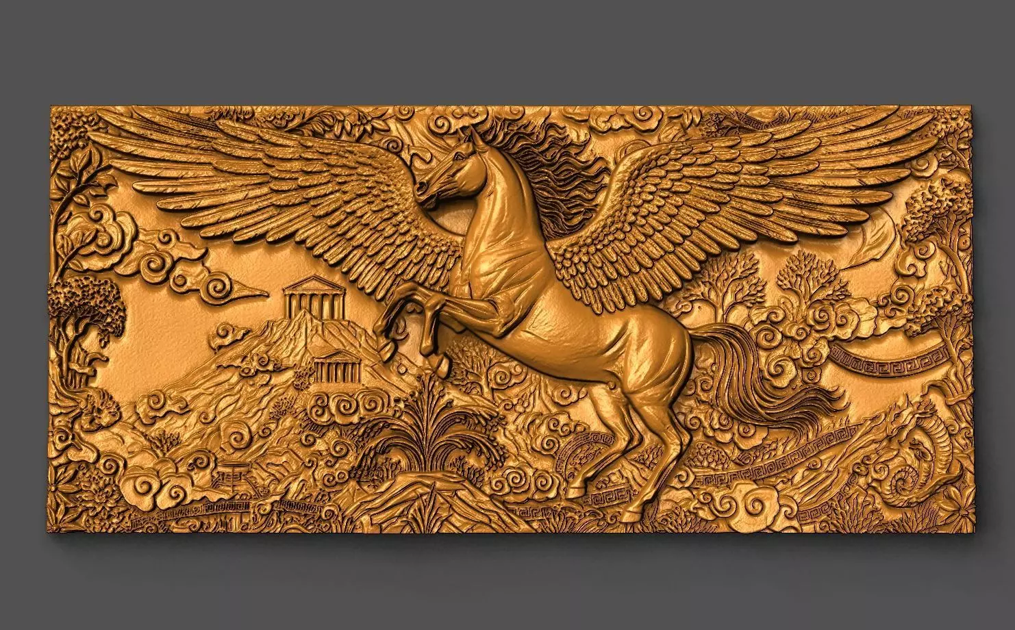 Pegasus CNC STL Model 3D print model_0