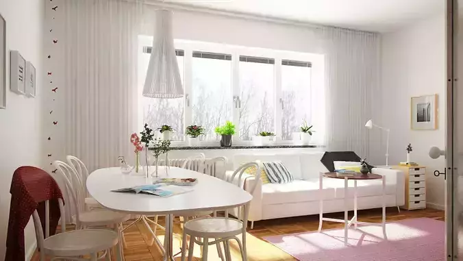 Scene 03 Archinteriors for c4d vol 37