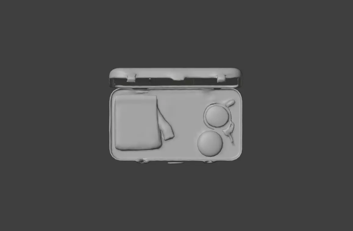 Open Medical Kit Low-poly 3D model_21