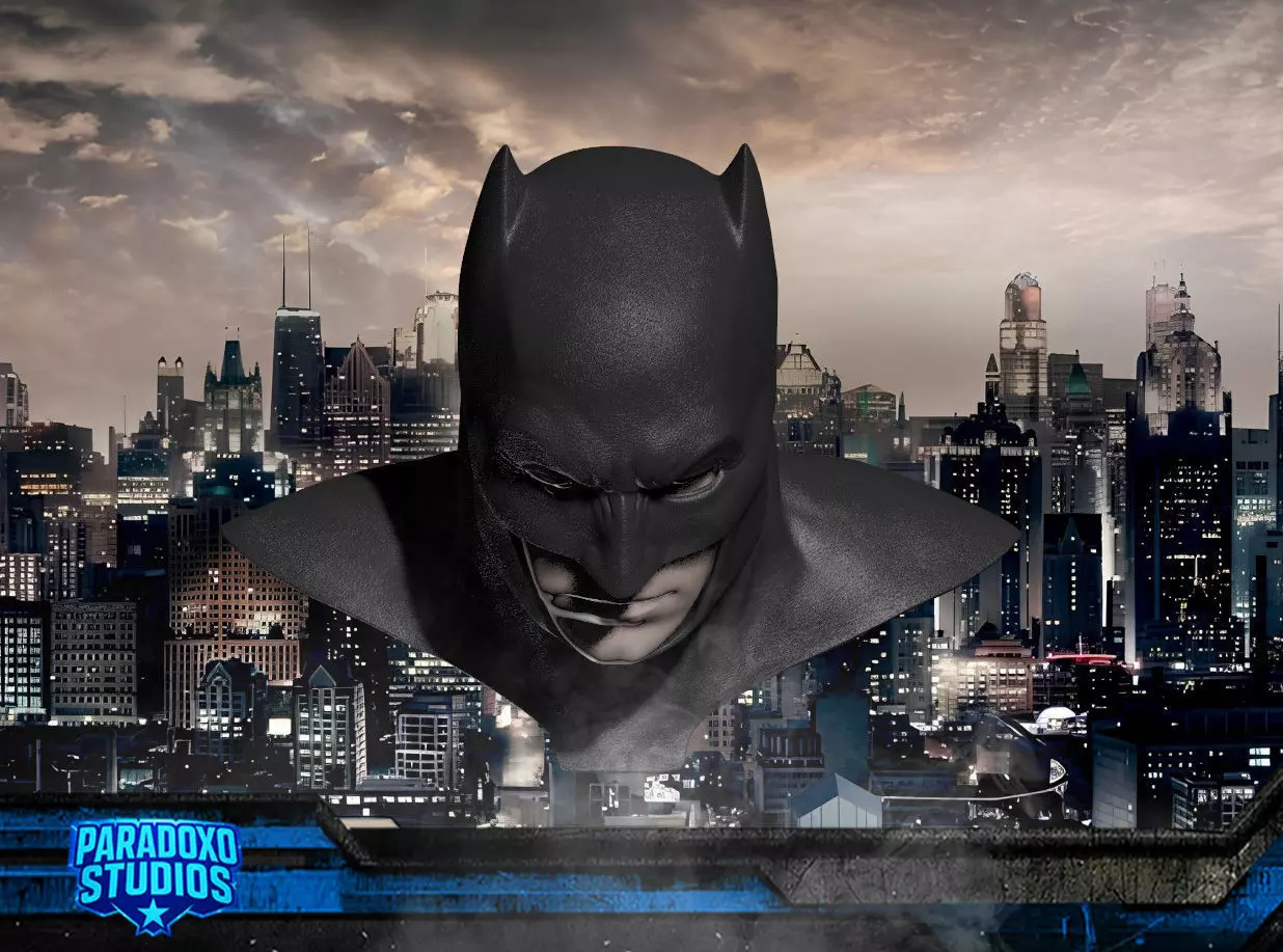 Batman Dawn Of Justice Cowl V2 3D model_6