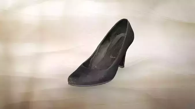 A used women shoe030