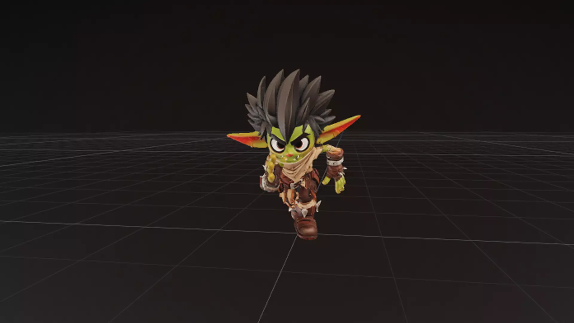 Goblin 3D Character Model Low-poly 3D model_3