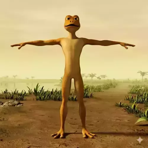 Patila famous 3d character with Low poly