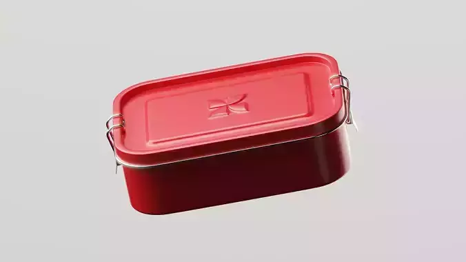 Lunch Box 3D model 3