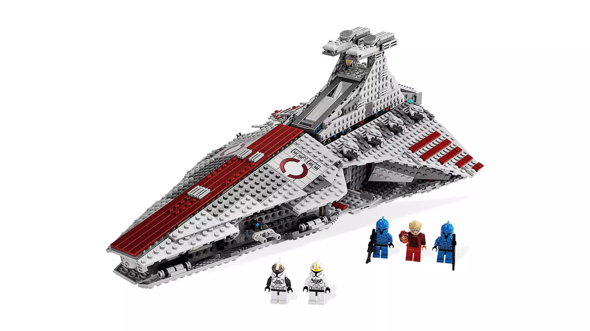 TwindBricks3D - 8039 Venator-class Republic Attack Cruiser 3D print model