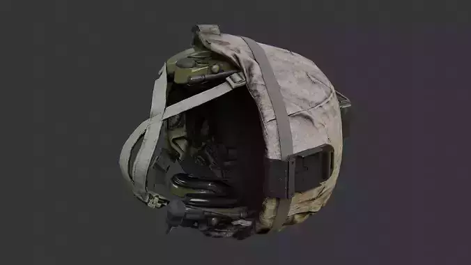 Usmc Tactical Helmet With Headset