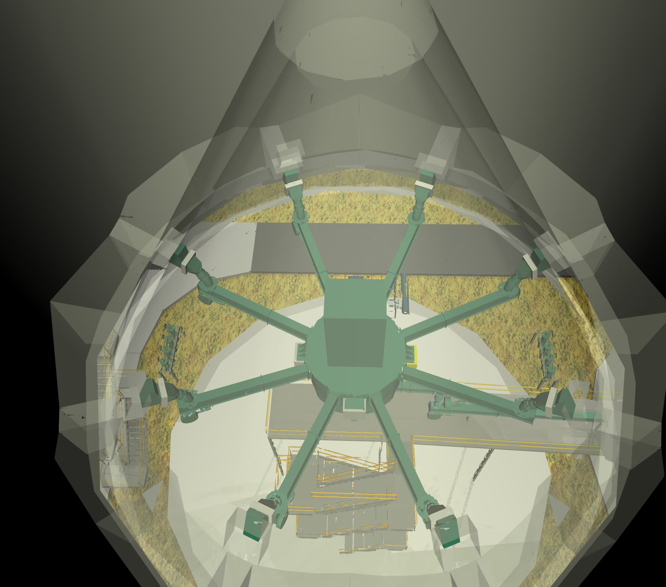 Cement Silos Free 3D model_3