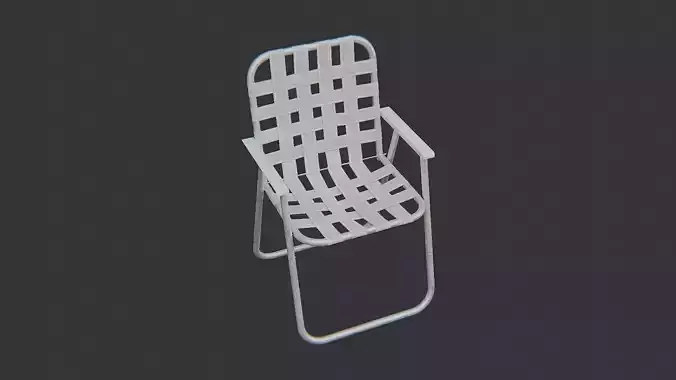 Lawn Chair Metal Patio Lounge Chair