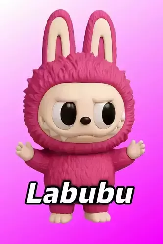 Labubu separated into parts Printable Figure 