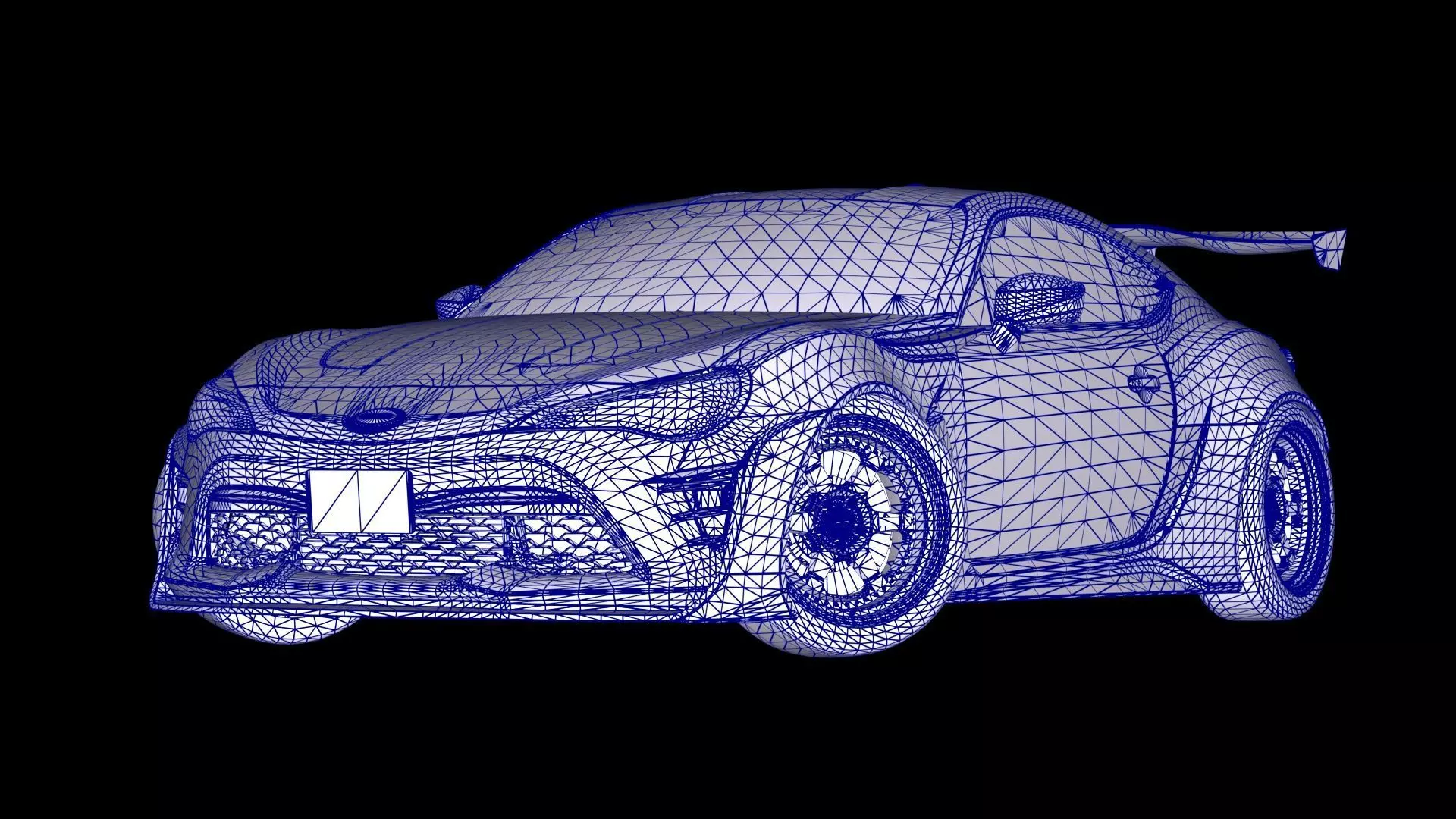 Aimgain Bodykit Subaru BRZ tS Low-poly 3D model_15