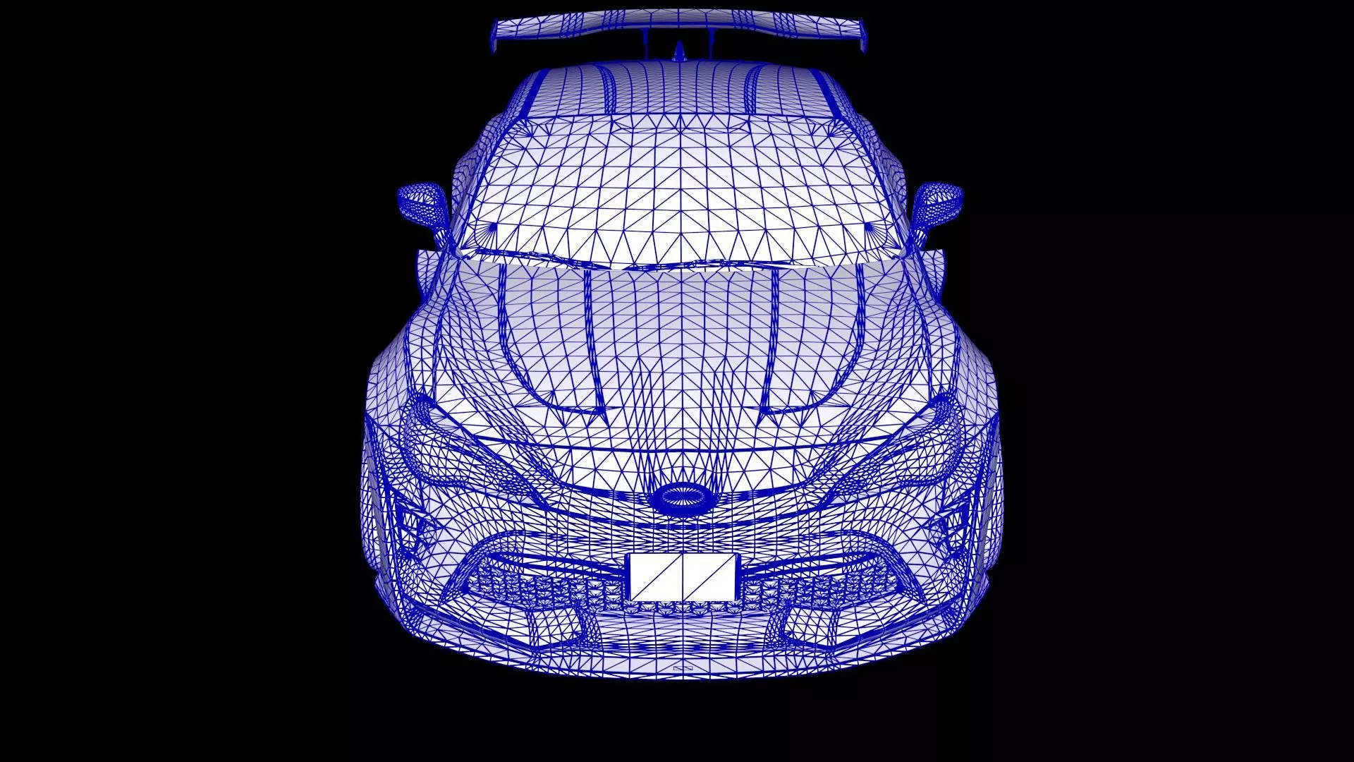 Aimgain Bodykit Subaru BRZ tS Low-poly 3D model_20