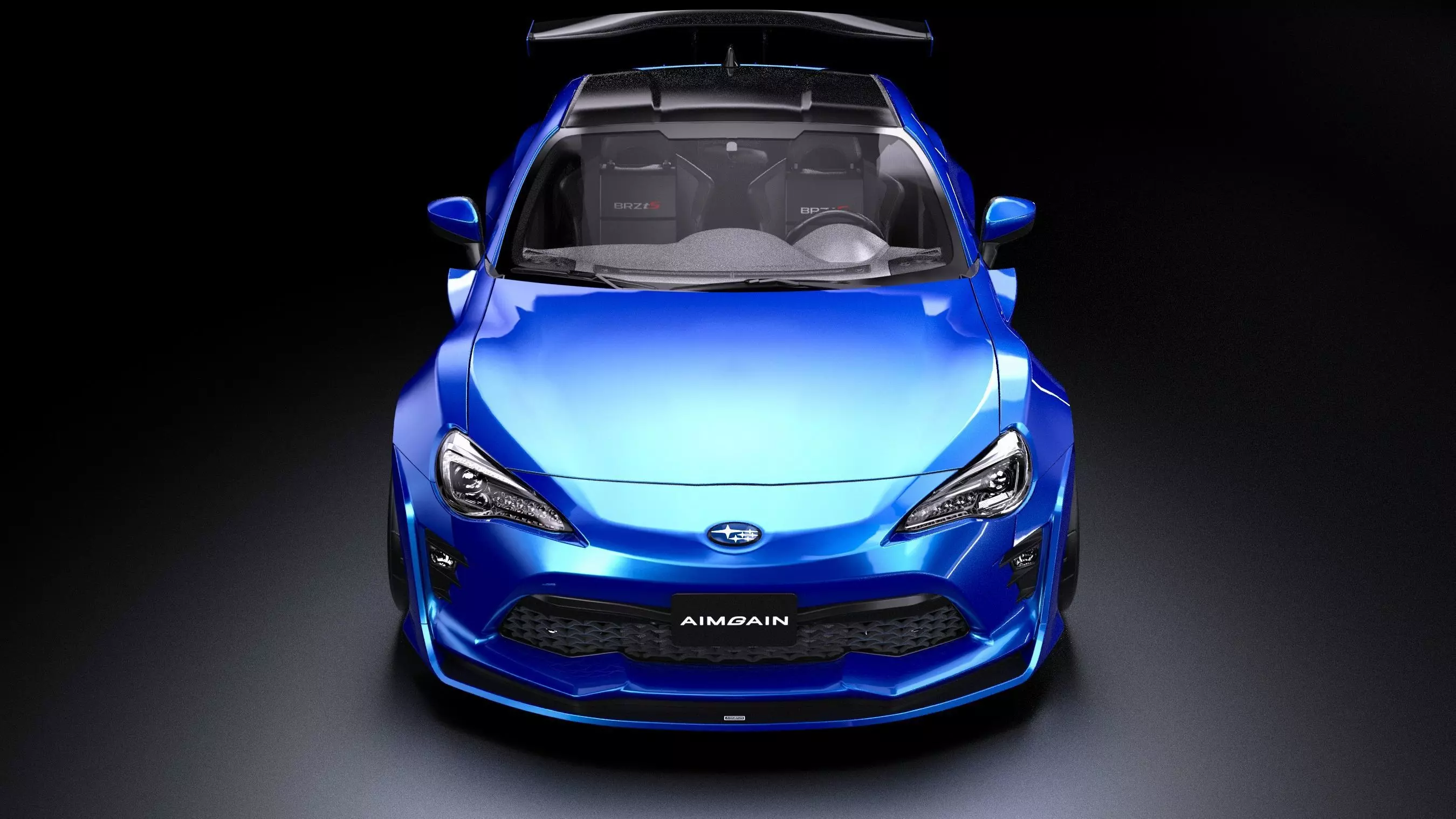 Aimgain Bodykit Subaru BRZ tS Low-poly 3D model_8