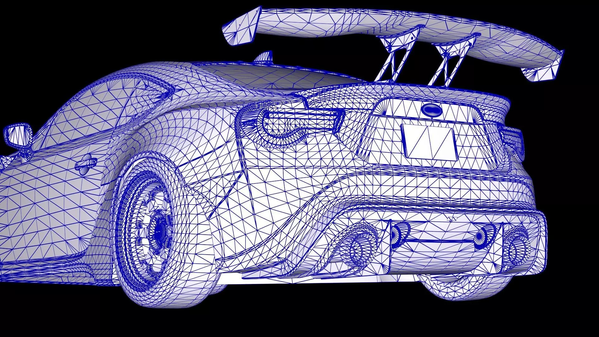 Aimgain Bodykit Subaru BRZ tS Low-poly 3D model_14