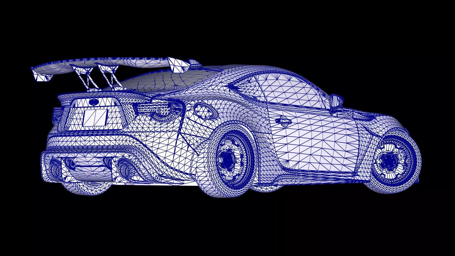 Aimgain Bodykit Subaru BRZ tS Low-poly 3D model_16