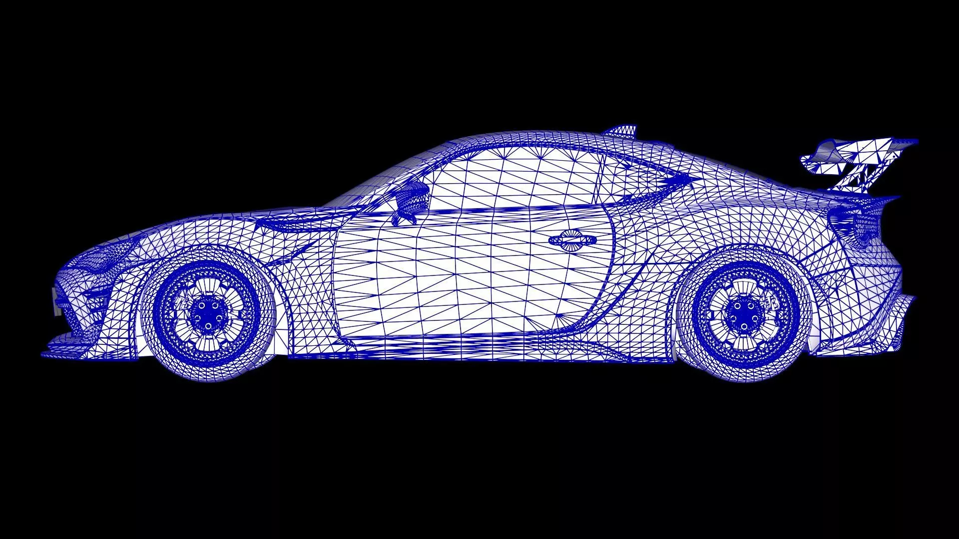 Aimgain Bodykit Subaru BRZ tS Low-poly 3D model_19