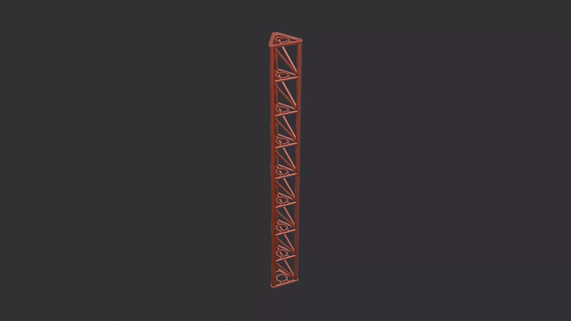 Lighting Truss Framing Section Low-poly 3D model_6