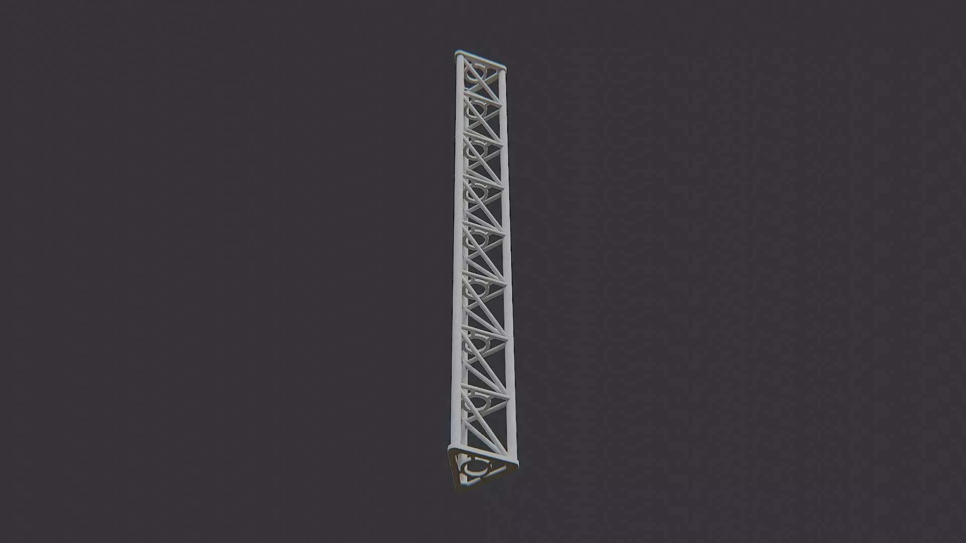 Lighting Truss Framing Section Low-poly 3D model_5