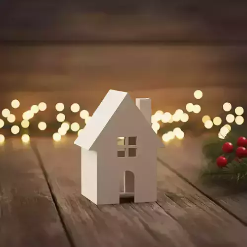 miniature house 3D print model