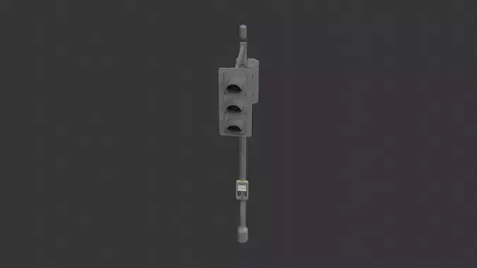 Light Street Traffic Light Wet