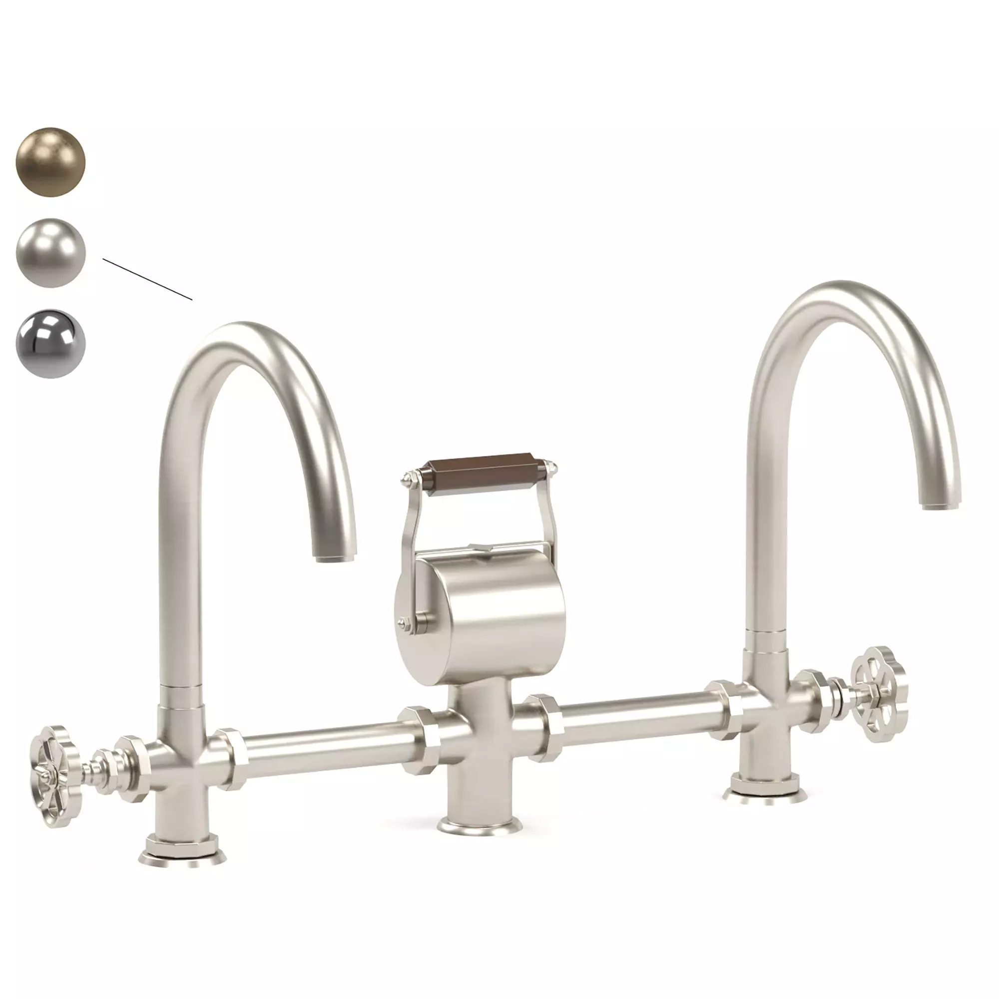 OFFICINE GULLO kitchen faucets collection 3D model_1