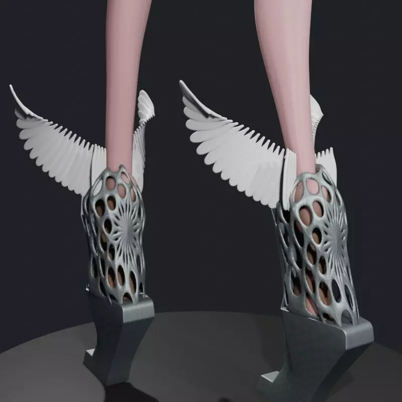 PRINCESS DOLL TOY BOOT BABY CHIBI BARBIE BJD  3D print model_3