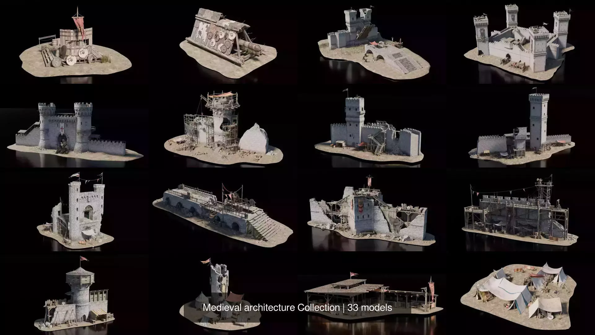 Medieval architecture Collection _0