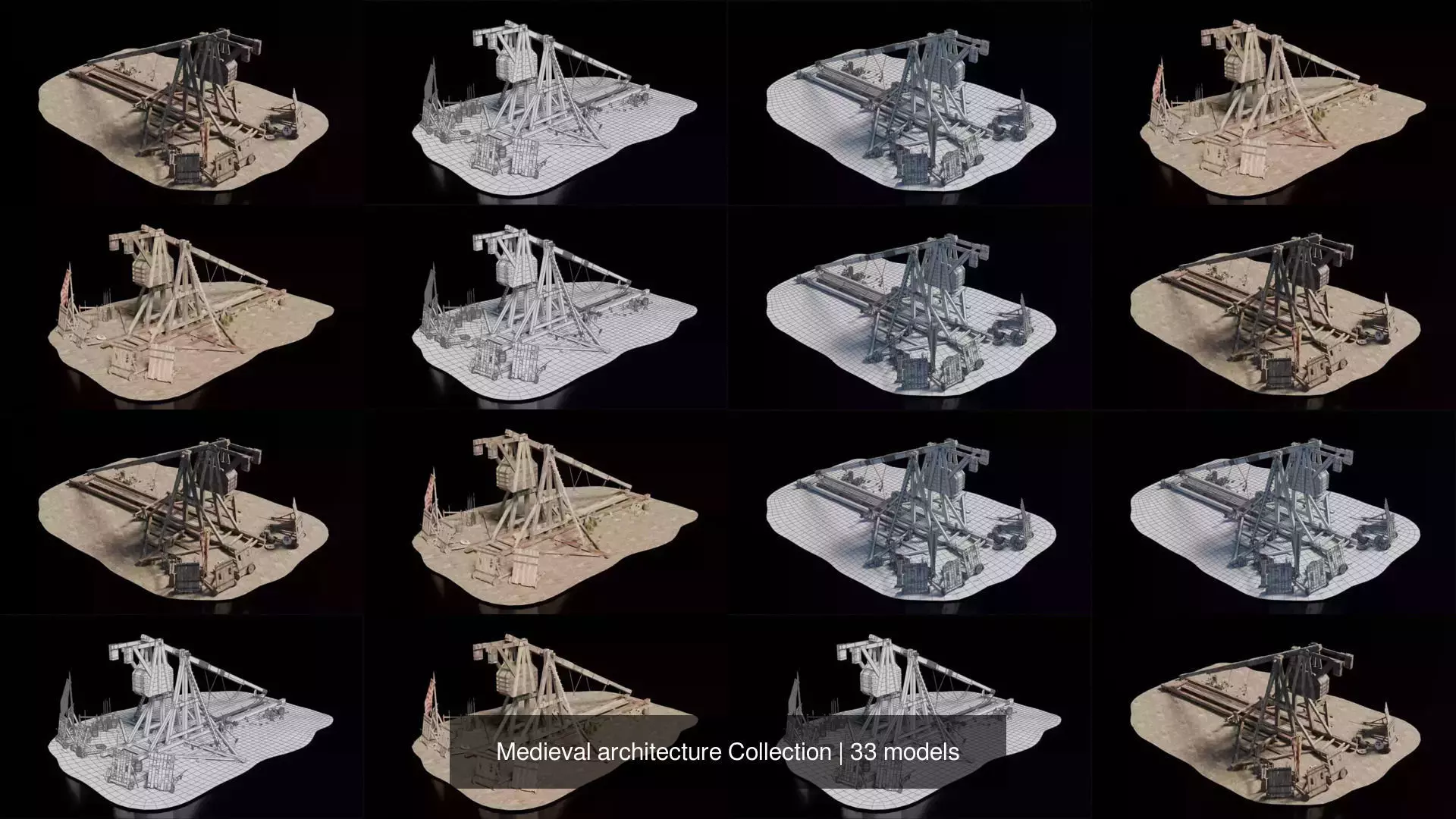 Medieval architecture Collection _4