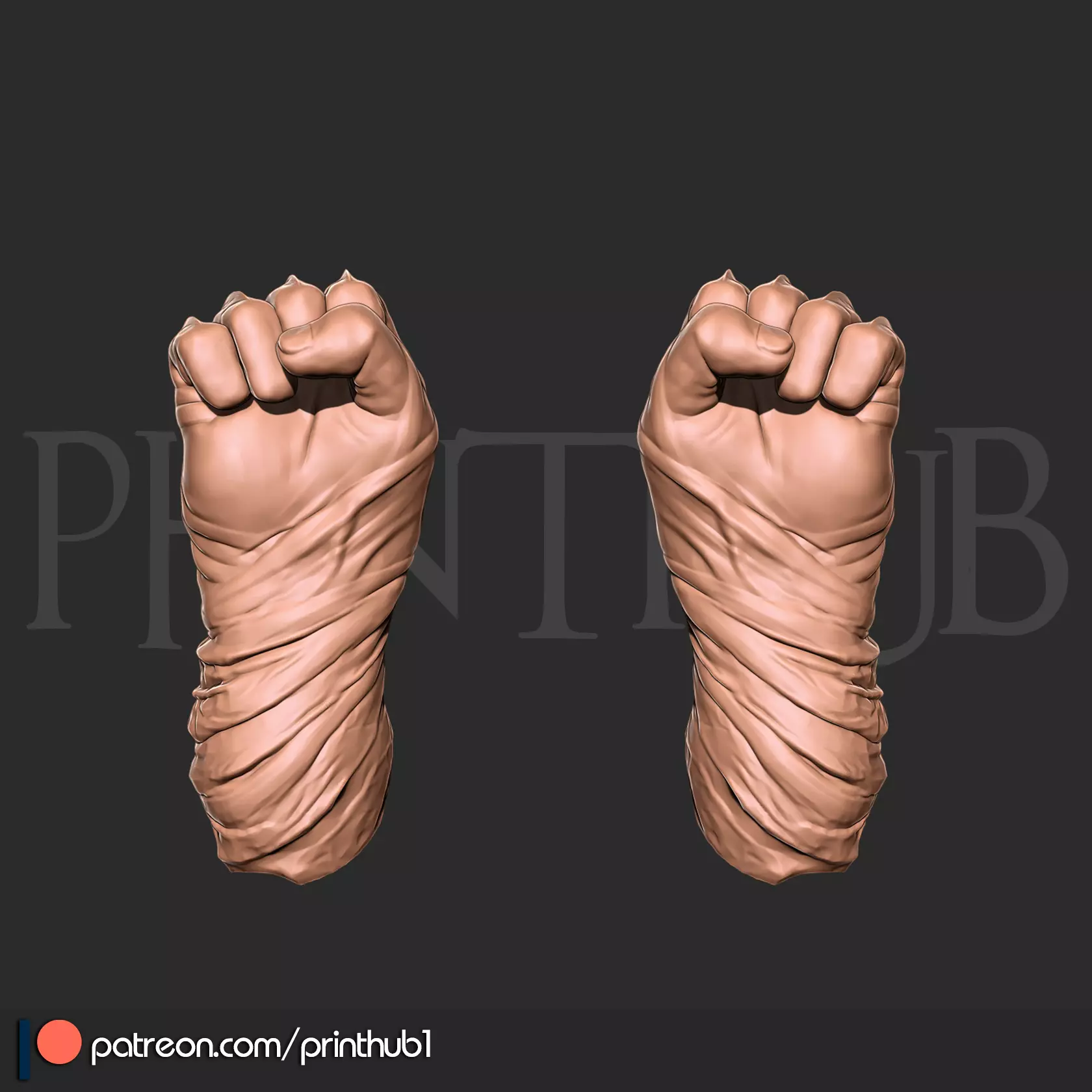 Eryx Fist from Devil may Cry 2013 for 3d Printing miniatures 3D print model_1