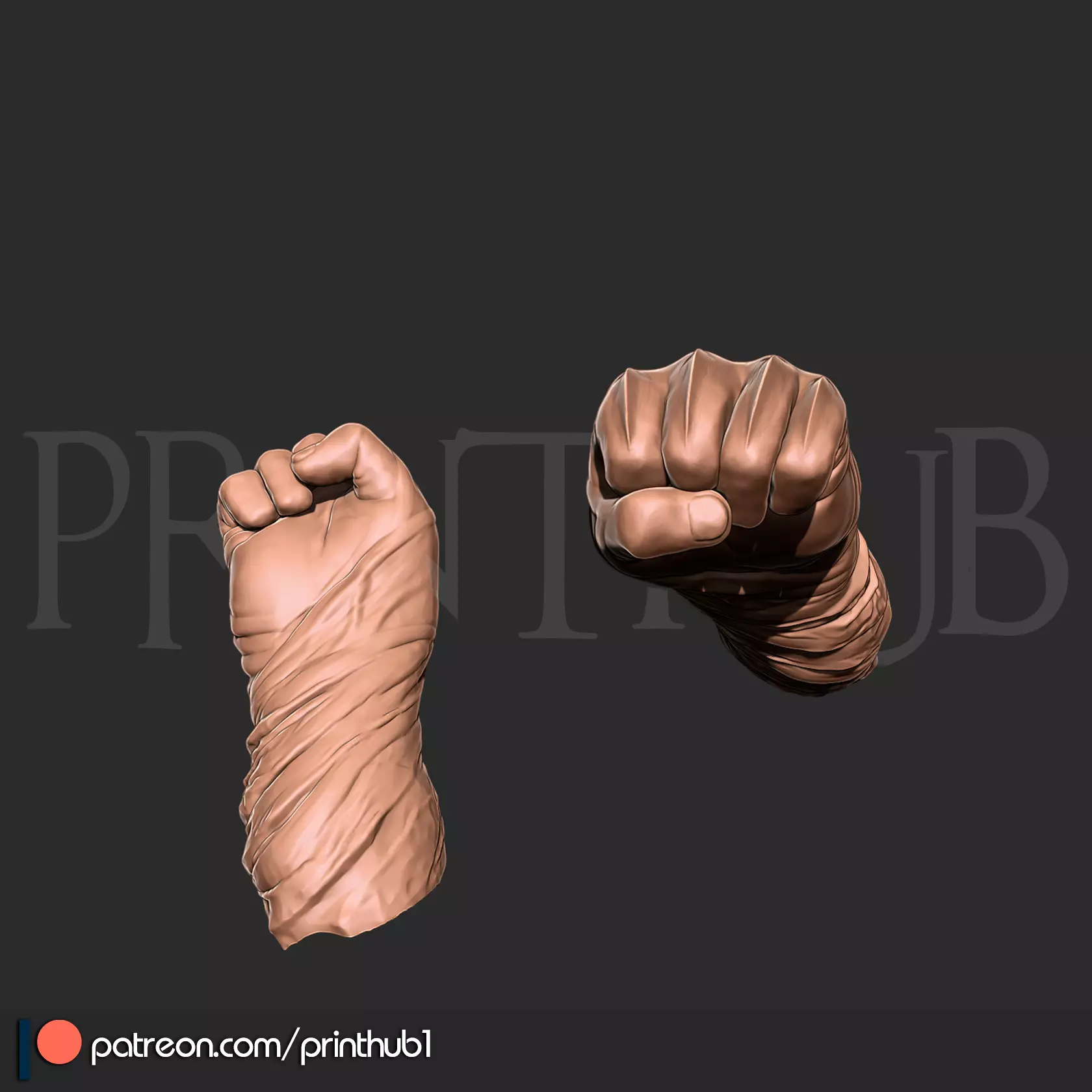 Eryx Fist from Devil may Cry 2013 for 3d Printing miniatures 3D print model_2