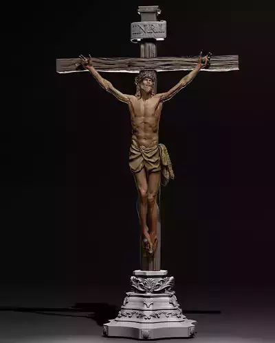 Christ On The Cross  Jesus Crucifixion  Christ Crucified  stl   