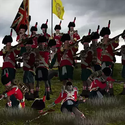 Wellingtons Scottish Highland Infantry