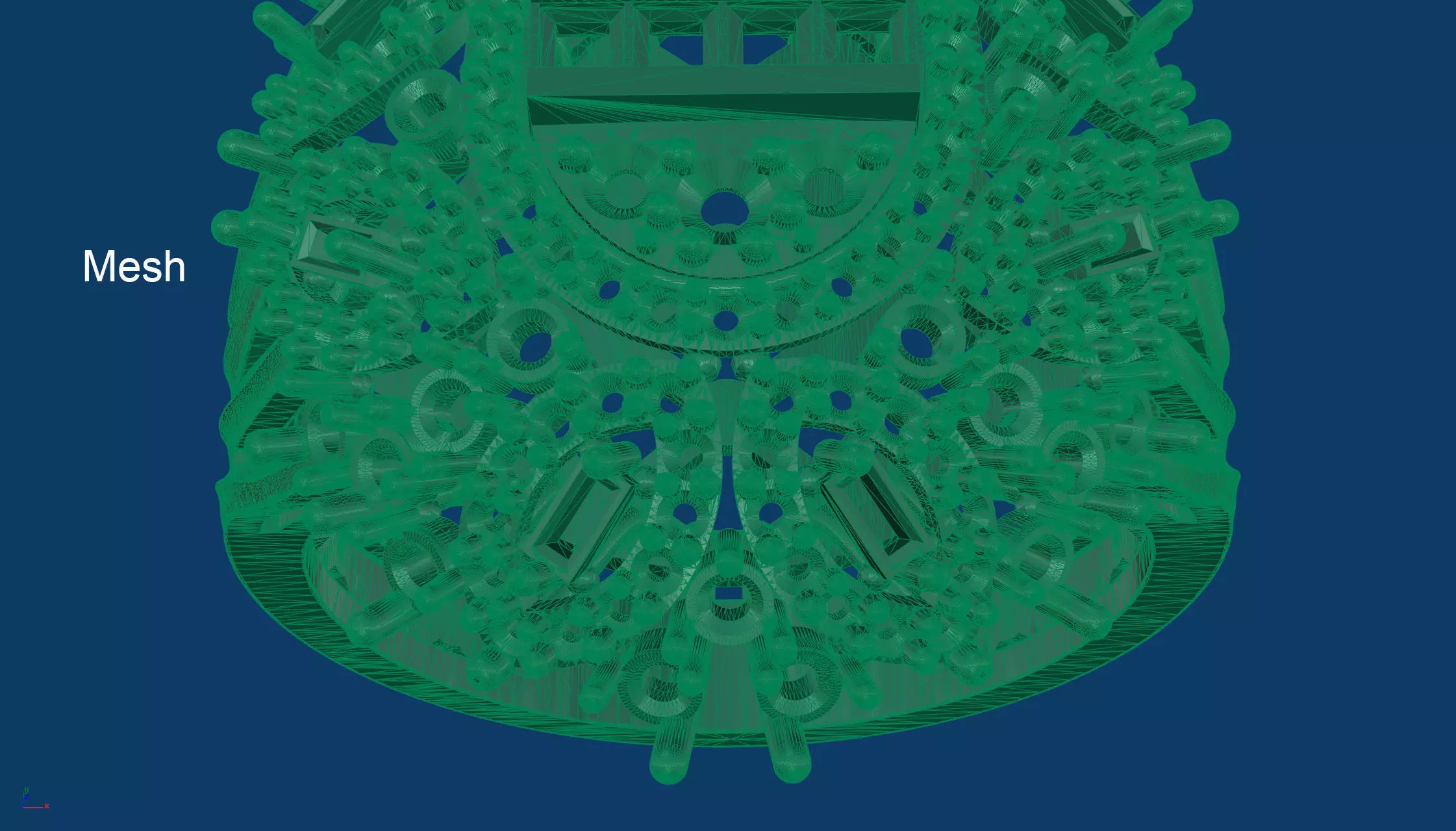 Round Baguette Ring Base 3D Printable Jewelry 3D print model_5