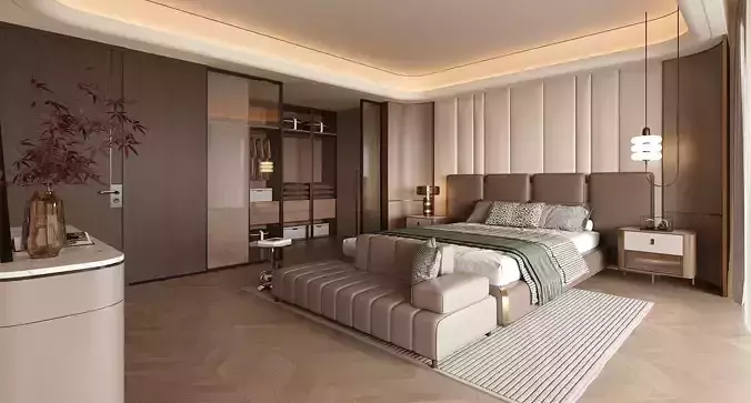 Italian   style bedroom