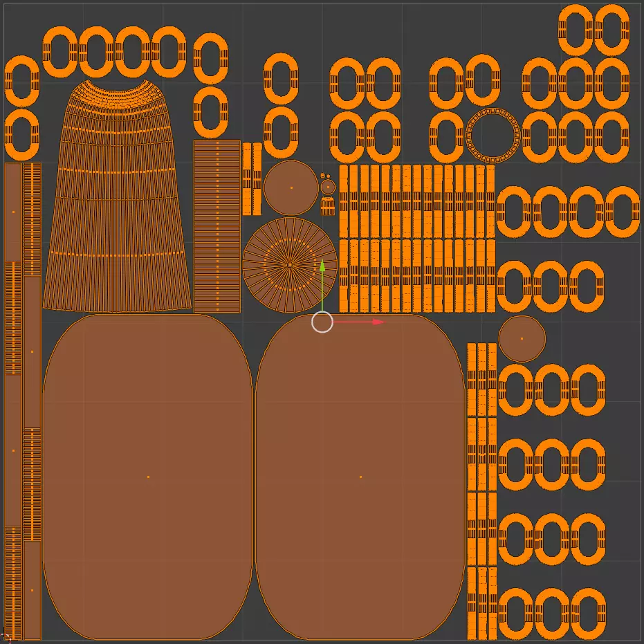 Alphabet D Chain Black Candleholder 3D Model True 4K PBR Renders Low-poly 3D model_7