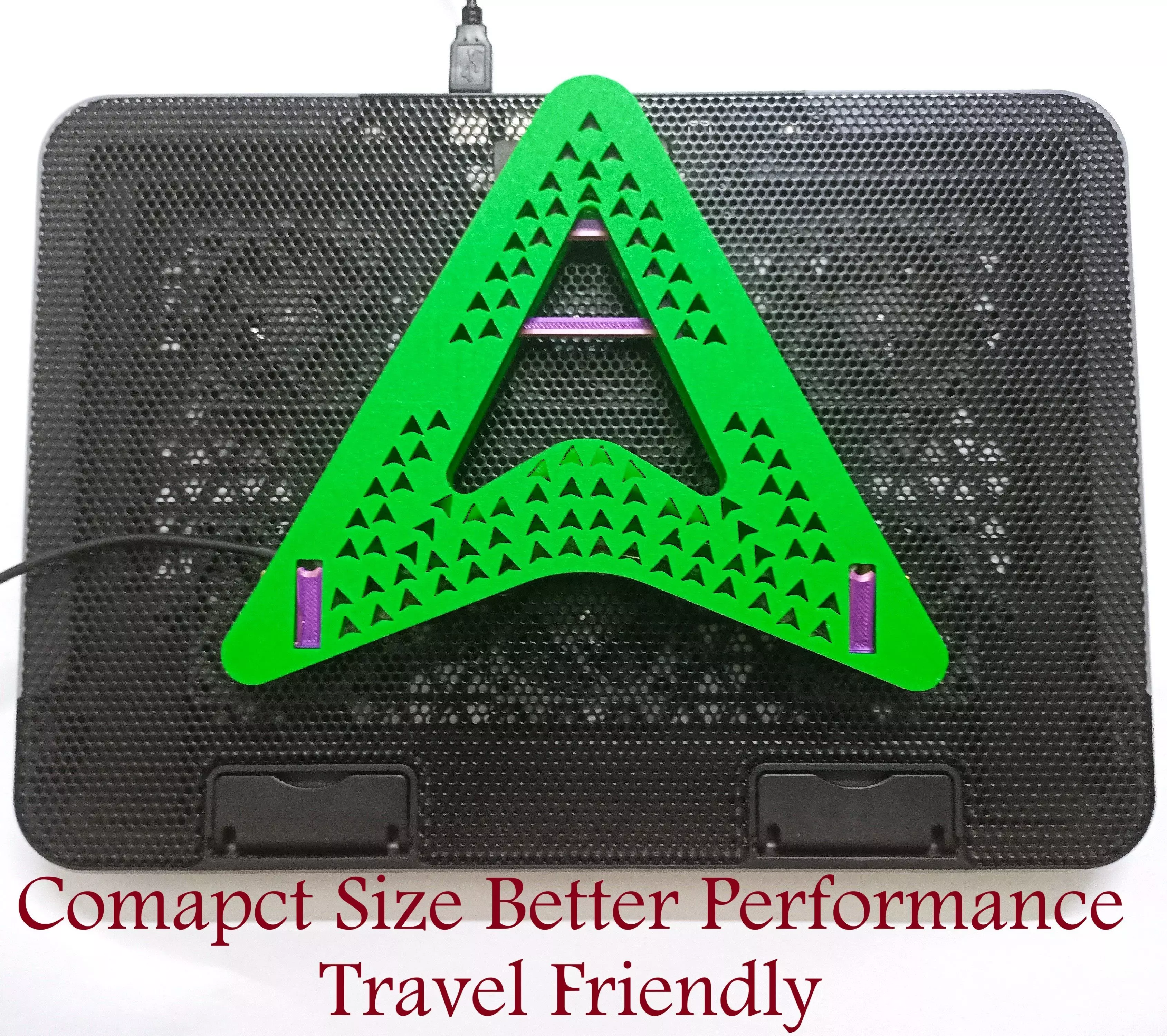 Next Gen RGB Cooling Pad for tab iPad and laptops 3D print model_4