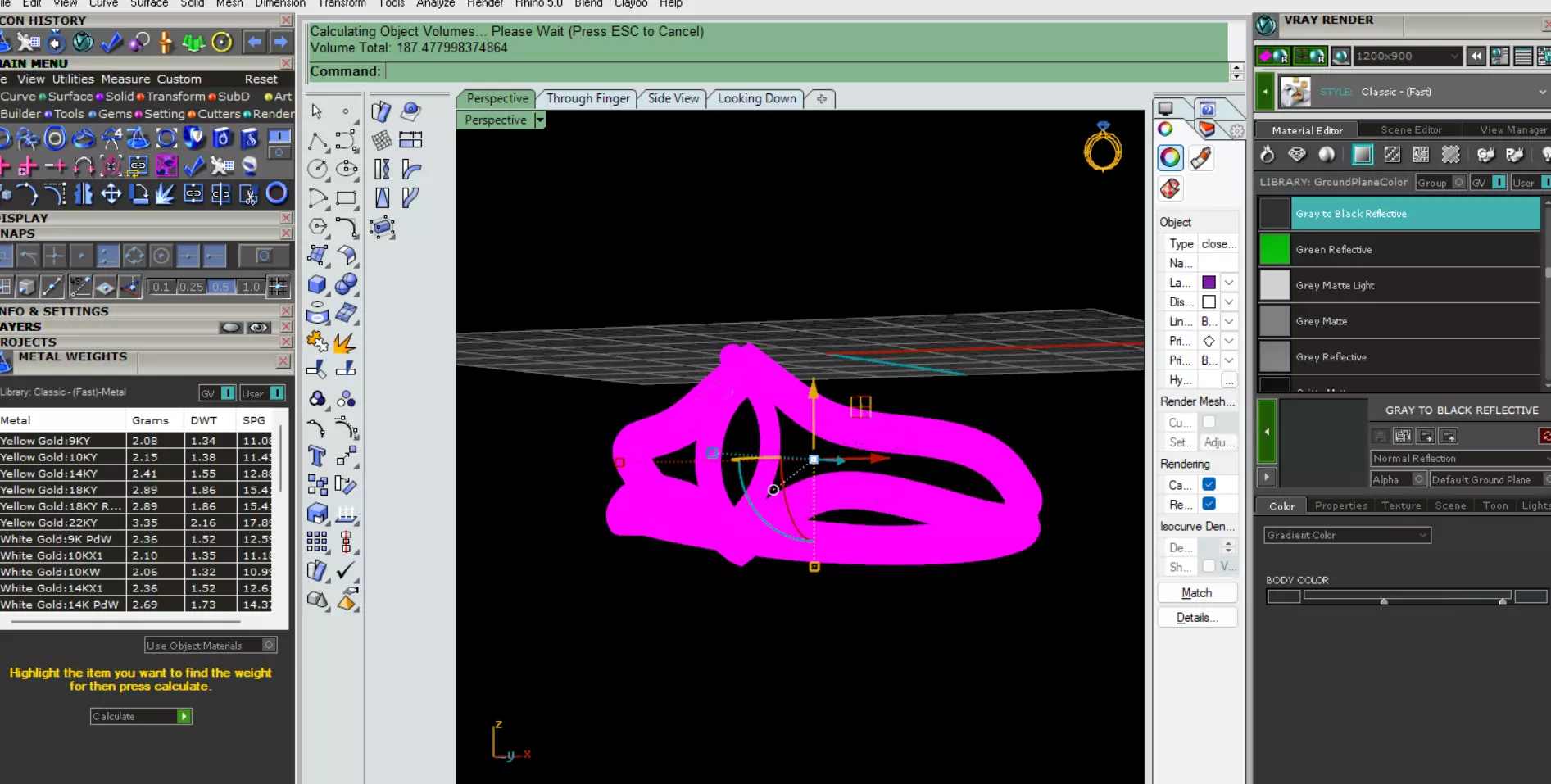 rings 3D print model_12