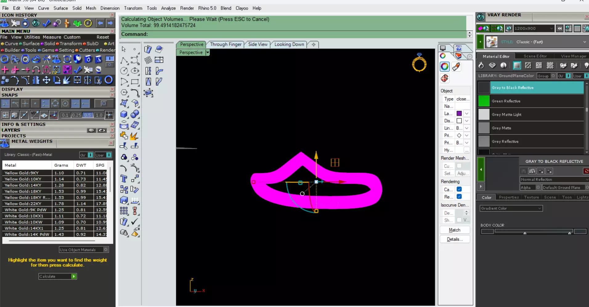rings 3D print model_11