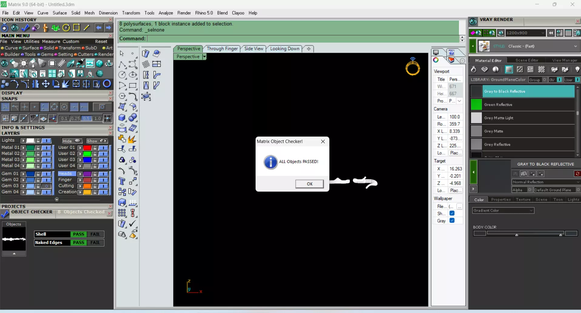 rings 3D print model_8