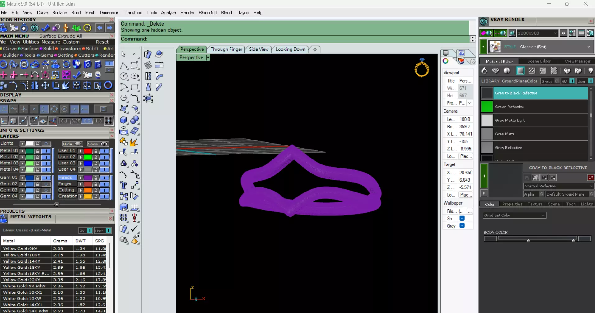 rings 3D print model_13
