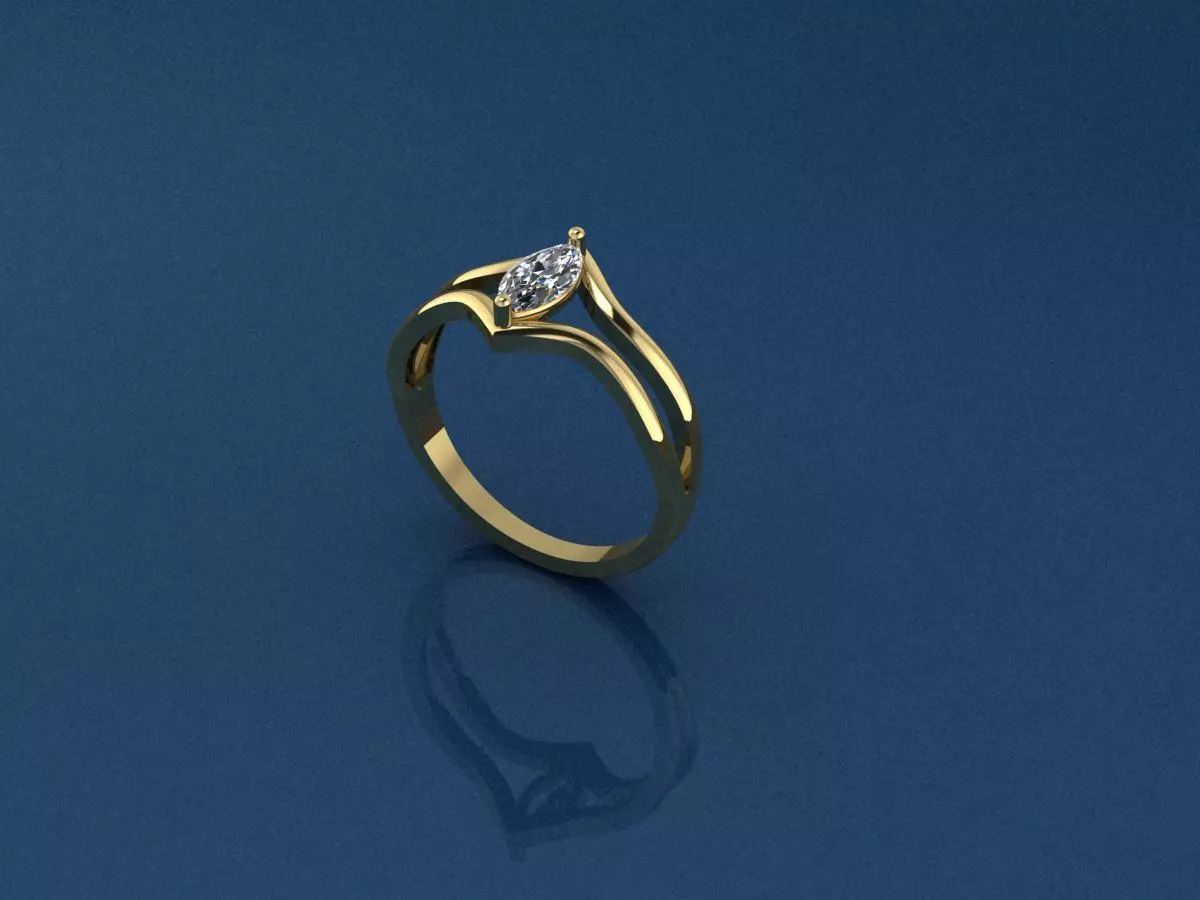 rings 3D print model_3