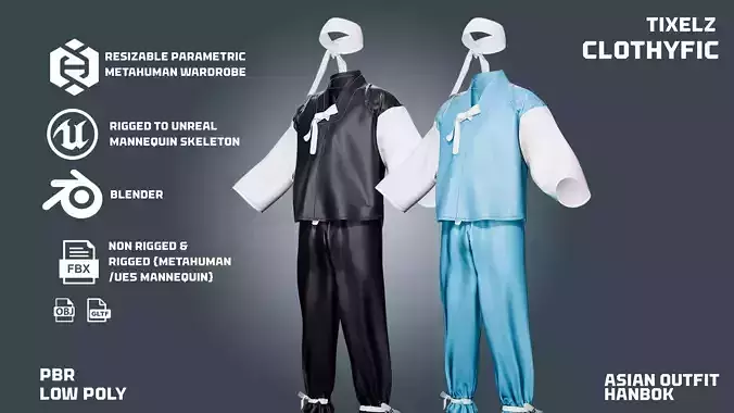 asian hanbok - clothyfic outfit