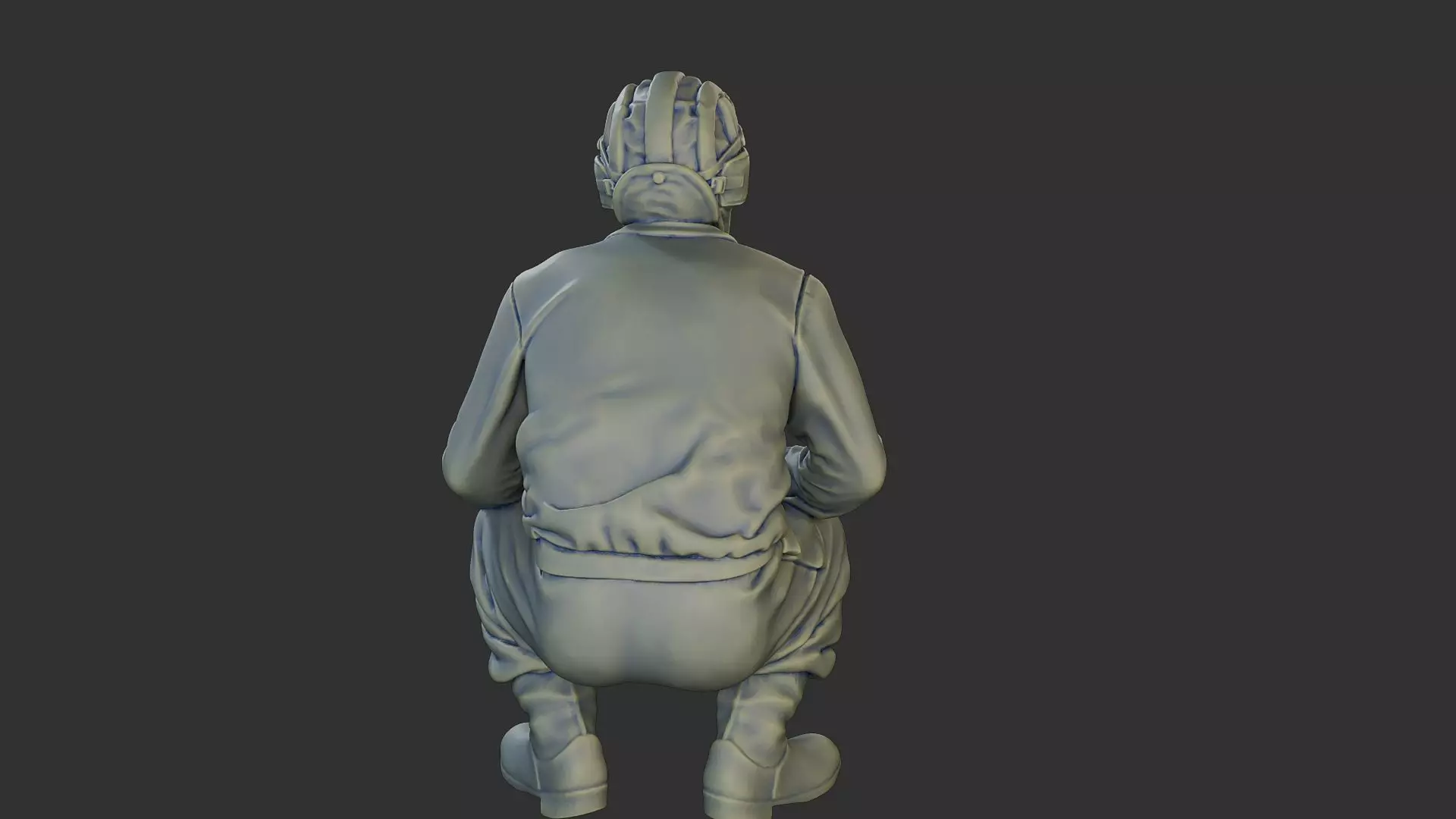 Russian Soviet tank Crew STC WW2 1 002 3D print model_25