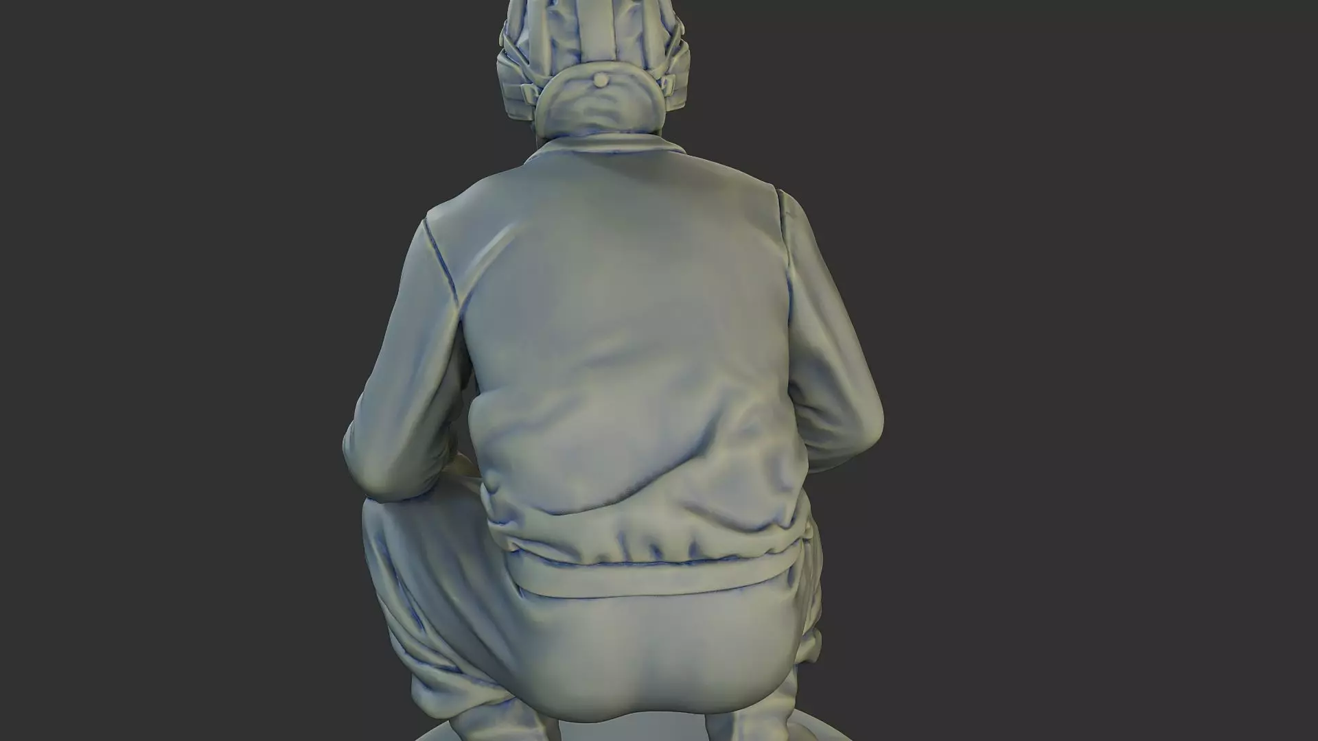 Russian Soviet tank Crew STC WW2 1 002 3D print model_21