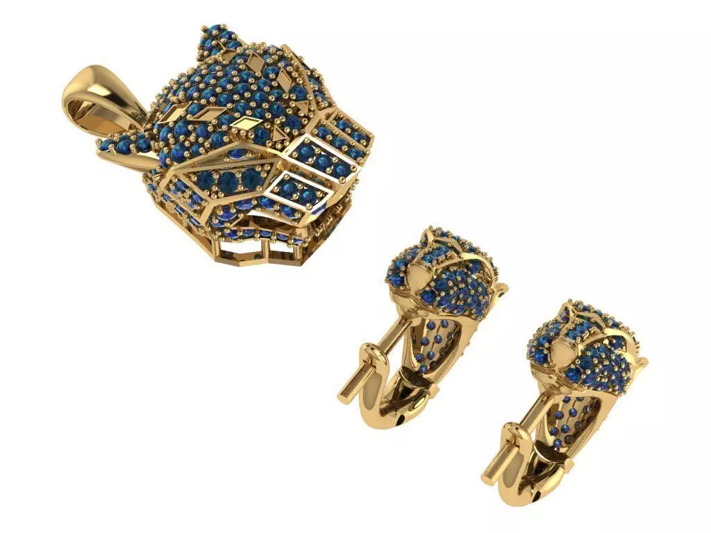 Collection Jewellery Animals Models 3D print model_43