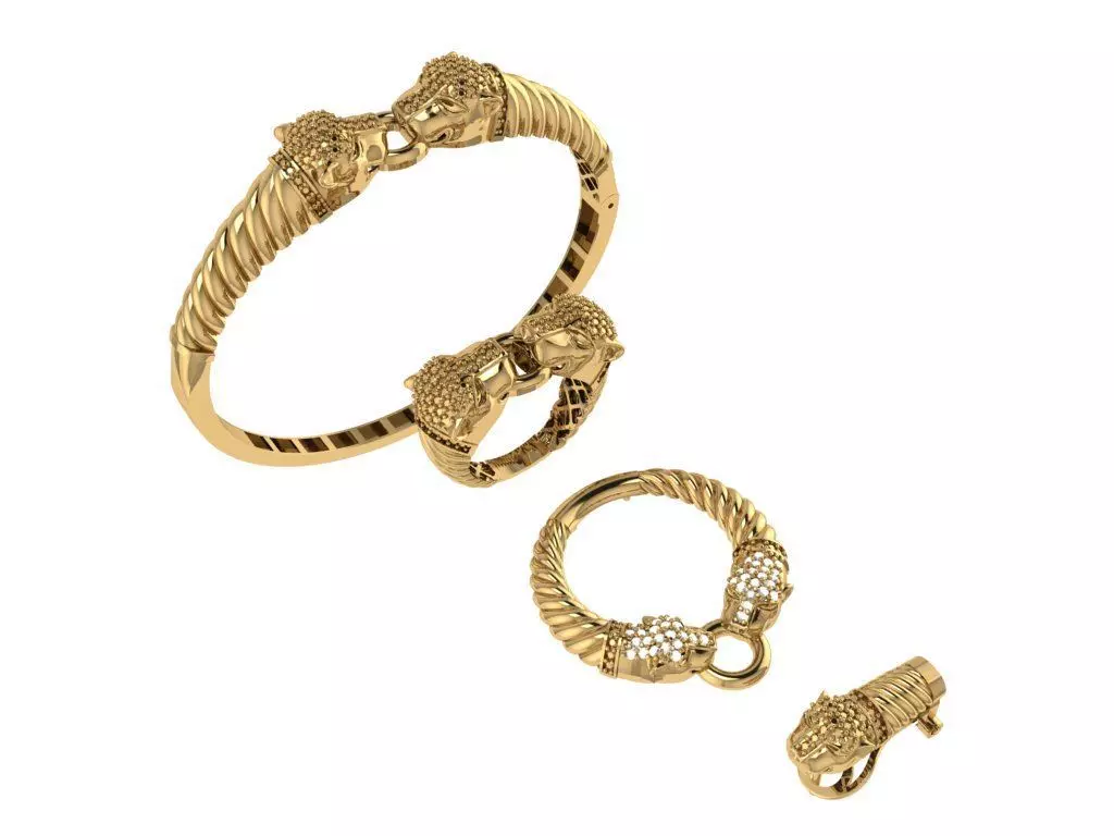 Collection Jewellery Animals Models 3D print model_36