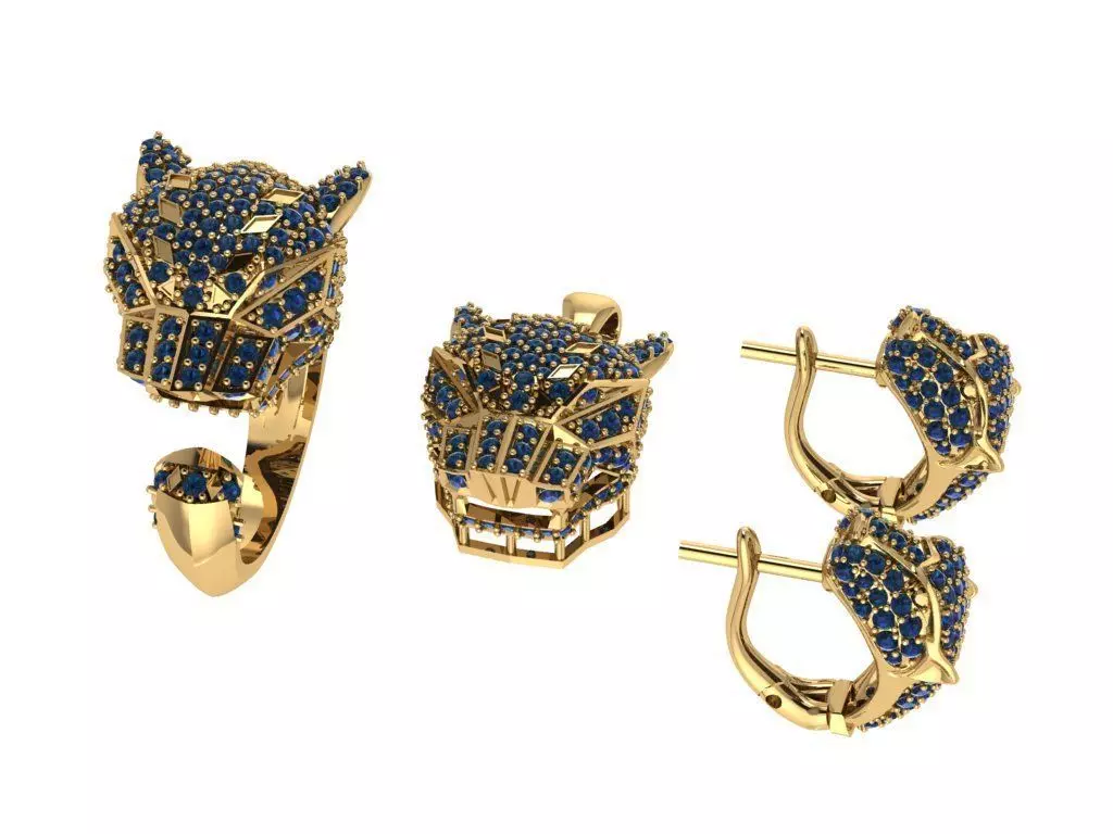 Collection Jewellery Animals Models 3D print model_42